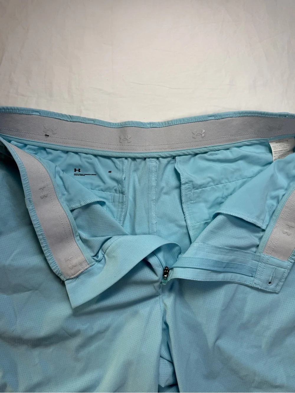 Under Armour Light Blue Athletic Men's Shorts
